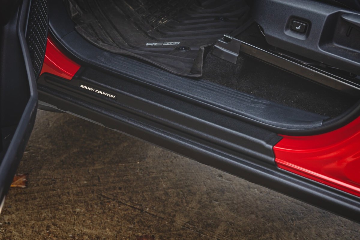 Toyota Tacoma Rocker Guard Plates - Rough Country - Trail Cladding - '24-'26